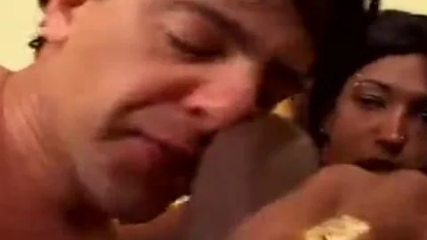 darksome ladyboy Delivers Some Painful butthole